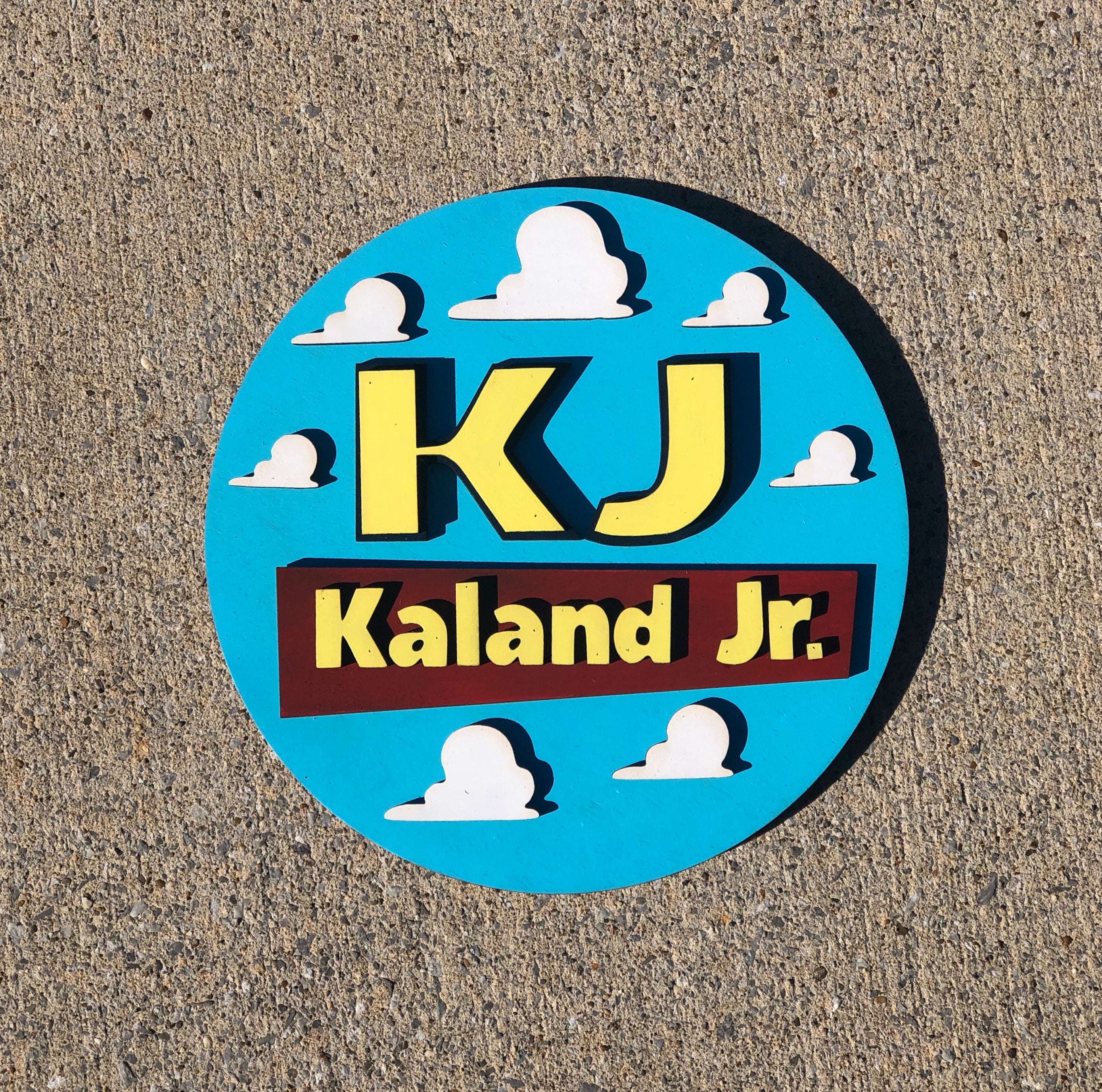 Custom Name Sign for Kids Room or Nursery