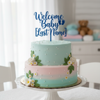 Custom Acrylic Cake Topper