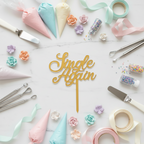Custom Acrylic Cake Topper